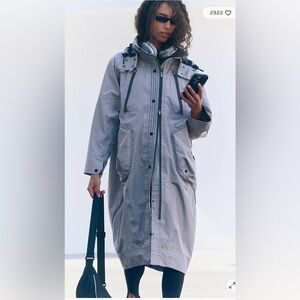 Free People FP Movement Rise and Shine Trench Size Small Brand New with Tags